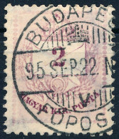 O 1881 2kr II. "B" 11 1/2-es Fogazás - Altri & Non Classificati