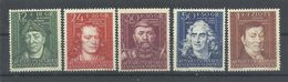 POLONIA  YVERT   OCUPACION ALEMANA  131/35  MNH  ** - Generalregierung