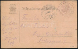 1915 Tábori Posta Levelezőlap "K.K. LANDSTURME" + "TP 18" - Autres & Non Classés