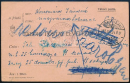 1915 Tábori Posta Levelezőlap, Visszaküldve / Field Postcard, Returned - Other & Unclassified