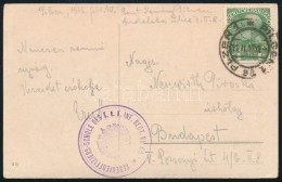 1916 Tábori Posta Képeslap 5h Bérmentesítéssel "RESERVEOFFIZIERS-SCHULE DES K.u.K. INF. REGT. No. 69." - Andere & Zonder Classificatie