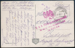 1917 Lublin Képeslap Tábori Posta Bélyegzéssel - Other & Unclassified