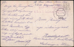 1918 Tábori Posta Képeslap / Field Postcard "MARSCHFORMATIONEN D.k.u.k. Infanterie Rgmt. No.52." + "FP 566" - Autres & Non Classés