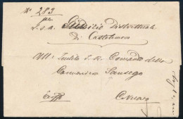 1879 Ex Offo From S.M.S. Sansego "S.M. KANONENBOOT SANSEGO K.K. KRIEGS MARINE" - Other & Unclassified