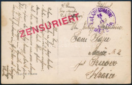 1914 Tábori Posta Képeslap "S.M.S. METEOR" - Andere & Zonder Classificatie