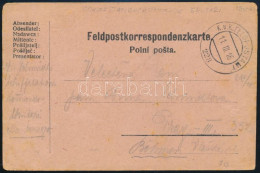 1916 Tábori Posta Levelezőlap Skutariból Küldve. / Field Postcard, The Sender Gives His Address As Schiffstation Kommand - Other & Unclassified