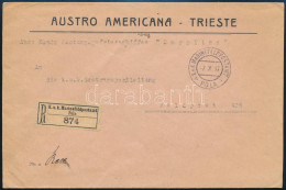1917 Ajánlott Tábori Posta Levél "MFP POLA A" - Otros & Sin Clasificación