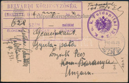 1916 Tábori Levelezőlap / Field Postcard "K.u.k. Feldspital 13/2" - Other & Unclassified