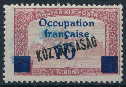 * Arad 1919 Parlament/Köztársaság 10K/1K Festék Elfolyással. Signed: Bodor - Andere & Zonder Classificatie