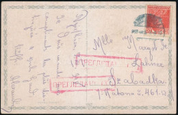 1918 Cenzúrás Képeslap Károly 10f Bérmentesítéssel "NYÍREGYHÁZA" - Szabadka - Other & Unclassified