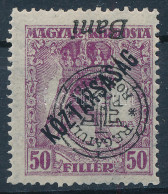 ** Nagyvárad 1919 Zita /Köztársaság 50f Fordított Felülnyomással, Bodor Vizsgálójellel - Other & Unclassified