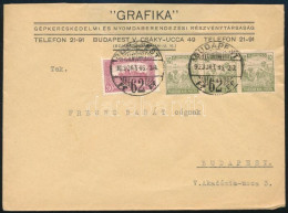 1923 Budapest Helyi Levél 150K Bérmentesítéssel - Other & Unclassified