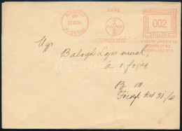 1937 Helyi Levél Frankotyp Bélyegzéssel / Local Cover - Other & Unclassified