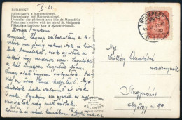 1946 (17. Díjszabás) Távolsági Képeslap 100MP Bérmentesítéssel, Túlbérmentesítve (a Tarifa 72MP Volt) "BUDAPEST" - Nagys - Other & Unclassified