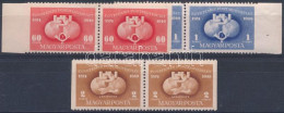 ** 1949 UPU C Sor Párokban (5.000) - Andere & Zonder Classificatie