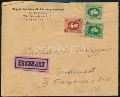 1946 Budapest Helyi Expressz Levél 3,30Ft Bérmentesítéssel - Sonstige & Ohne Zuordnung