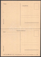 1954 Használatlan Válaszos Levelezőlap - Otros & Sin Clasificación