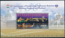 ** 2023 Magyarország és Thaiföld Közötti Diplomáciai Kapcsolatok Felvételének 50. évfordulója Blokk - Other & Unclassified
