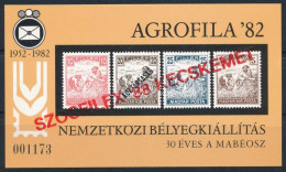 ** 1988 SZOCFILEX Felülnyomással AJÁNDÉK Emlékív (6.000) - Otros & Sin Clasificación