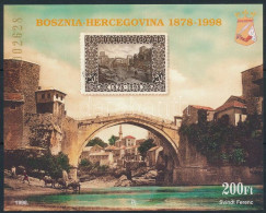 ** 1998/18 Bosznia Hercegovina Emlékív - Andere & Zonder Classificatie