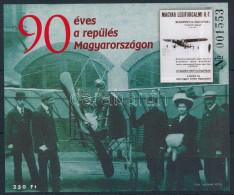 ** 2000/27 90 éves A Repülés Magyarországon Emlékív - Autres & Non Classés