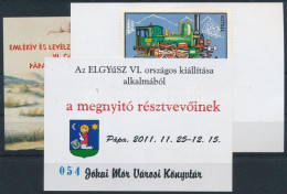 ** 2011 ELGYÜSZ 3 Db Emlékív - Otros & Sin Clasificación