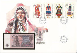 Bulgária 1974. 1L Felbélyegzett Borítékban, Bélyegzéssel T:I Bulgaria 1974. 1 Leva In Envelope With Stamp And Cancellati - Zonder Classificatie