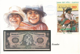 Ecuador 1986. 10S Felbélyegzett Borítékban, Bélyegzéssel T:I Ecuador 1986. 10 Sucres In Envelope With Stamp And Cancella - Sin Clasificación