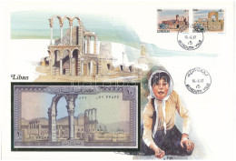 Libanon 1964-1986. 10L Felbélyegzett Borítékban, Bélyegzéssel T:I Lebanon 1964-1986. 10 Livres In Envelope With Stamp An - Sin Clasificación