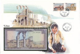 Libanon 1964-1986. 10L Felbélyegzett Borítékban, Bélyegzéssel T:I Lebanon 1964-1986. 10 Livres In Envelope With Stamp An - Unclassified