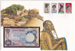 Nigéria 1976-1978. 50K Felbélyegzett Borítékban, Bélyegzéssel T:I Nigeria 1976-1978. 50 Kobo In Envelope With Stamp And  - Ohne Zuordnung