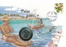 Amerikai Egyesült Államok / Palau 1987. 25c Felbélyegzett Borítékban, Bélyegzéssel, Német Nyelvű Leírással T:UNC USA / P - Sin Clasificación