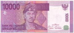 Indonézia 2009. 10.000R T:XF Apró Folt Indonesia 2009. 10.000 Rupiah C:XF Small Spot Krause P#143e - Unclassified