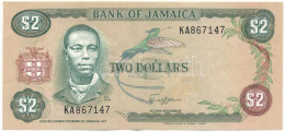 Jamaika DN (1982-1986) 2D T:F Kis Folt Jamaica ND (1982-1986) 2 Dollars C:F Small Spot Krause P#65a - Unclassified