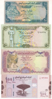 Jemen 1983. 10R + 1993. 100R + 1994. 50R + 2018. 100R T:UNC,AU Nagyrészt, Az Egyik F Yemen 1983. 10 Rials + 1993. 100 Ri - Unclassified