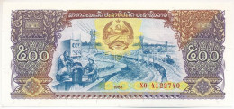 Laosz 1988. 500K T:UNC Laos 1988. 500 Kip C:UNC Krause P#31 - Unclassified