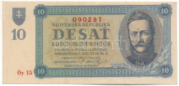 Szlovákia 1939. 10K T:III Slovakia 1939. 10 Korun C:F Krause 4.a - Ohne Zuordnung