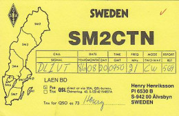 AK 185222 QSL - Sweden - Älvsbyn - Radio Amateur