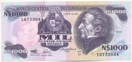 Uruguay DN (1992) 1000P T:UNC Uruguay ND (1992) 1000 Pesos C:UNC Krause P#64A - Unclassified