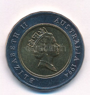 Ausztrália 1994. 5D "II. Erzsébet / A Dél-ausztrál Női Választójog 100. évfordulója" T:BU Australia 1994. 5 Dollars "Eli - Sin Clasificación