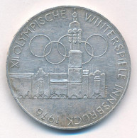 Ausztria 1976. 100Sch Ag "Téli Olimpia Innsbruck" T:2 Ph. Austria 1976. 100 Schilling "Winter Olympics Innsbruck / Build - Zonder Classificatie