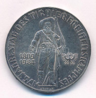 Ausztria 1984. 500Sch Ag "Tiroli Szabadságharc 175. évfordulója" T:AU Patina Austria 1984. 500 Schilling Ag "175th Anniv - Ohne Zuordnung