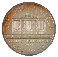 Ausztria 2010. 1 1/2E Ag "Bécsi Filharmónia" Dísztokban T:BU Patina, Ujjlenyomat Austria 2010. 1 1/2 Euro Ag "Vienna Phi - Sin Clasificación