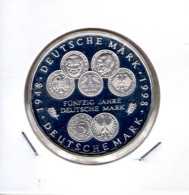 Allemagne.10 Mark. 50e Anniversaire De La Création Du Deutch-mark. 1998 - 10 Marcos