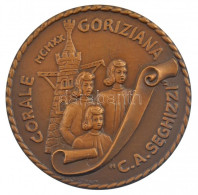 Olaszország DN (1970) "Corale Goriziana - C.A. Seghizzi - MCMXX" Kétoldalas Bronz Emlékérem. Szign.: S. Johnson (51mm) T - Non Classificati