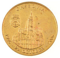 Szlovákia 2006. "Rákóczi Ferenc újratemetésének 100. évfordulója" Kétoldalas Fém Emlékérem Kapszulában (27mm) T:AU Slova - Unclassified