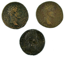 Római Birodalom / Róma / Marcus Aurelius ~140-180. As Bronz (3db) T:VF,F Roman Empire / Rome / Marcus Aurelius ~140-180. - Sin Clasificación