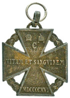 1916. "Károly-csapatkereszt" Zn Kitüntetés Mellszalag Nélkül T:XF Hungary 1916. "Charles Troop Cross" Zn Decoration With - Sin Clasificación