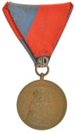 1938. "Felvidéki Emlékérem" Bronz Kitüntetés Fakó Mellszalagon T:XF Patina Hungary 1938. "Upper Hungary Medal" Bronze De - Non Classificati