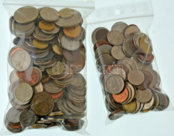 Vegyes, Magyar és Külföldi érmetétel Mintegy ~1,5kg Súlyban T:vegyes Mixed, Hungarian And Foreign Coin Lot (~1,5kg) C:mi - Unclassified